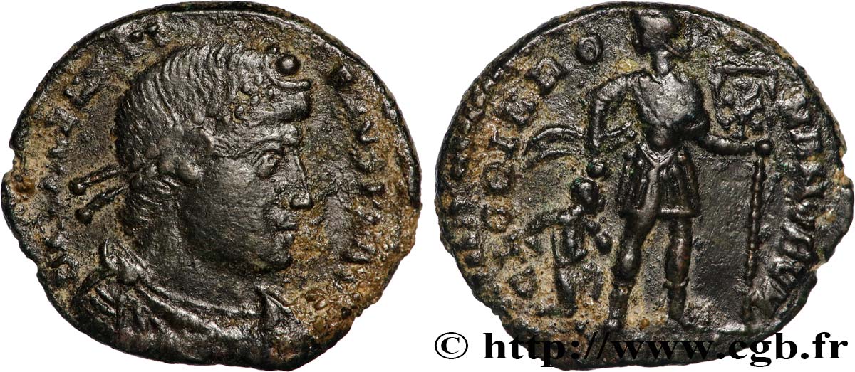 VALENTINIAN I Nummus AU/XF