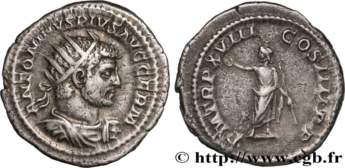 CARACALLA Antoninien AU/XF