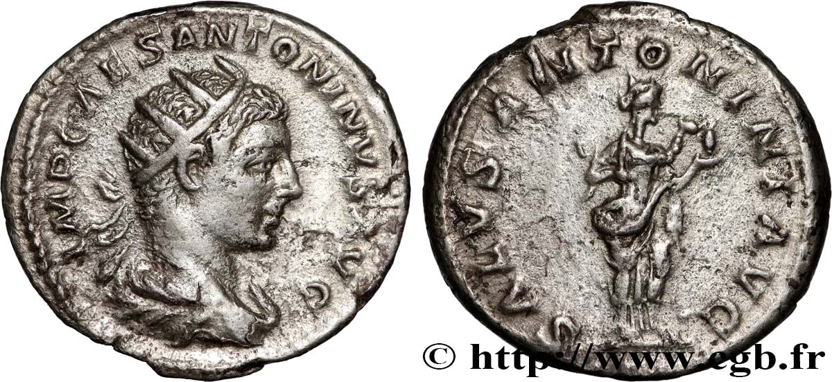 ELAGABALUS Antoninien XF