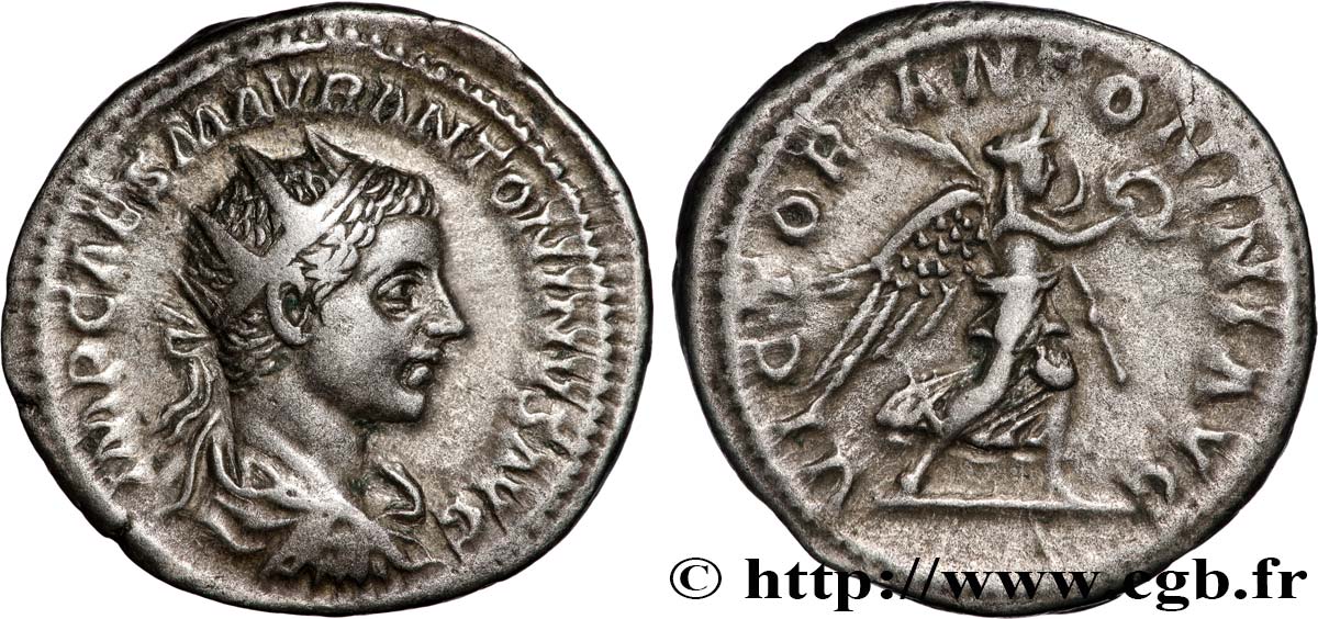 ELAGABALUS Antoninien AU/XF