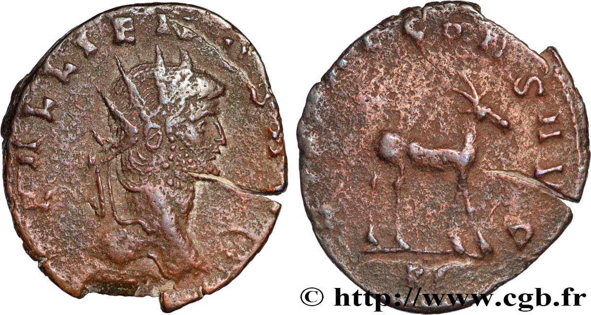 GALLIENUS Antoninien XF