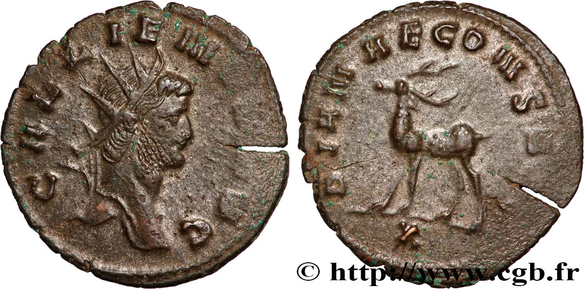 GALLIENUS Antoninien XF