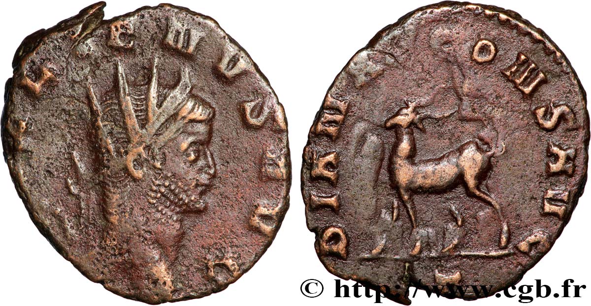 GALLIENUS Antoninien AU/XF