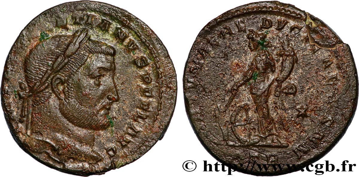 DIOCLETIAN Follis ou nummus AU