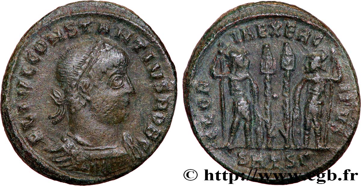 CONSTANTIUS II Centenionalis ou nummus SS