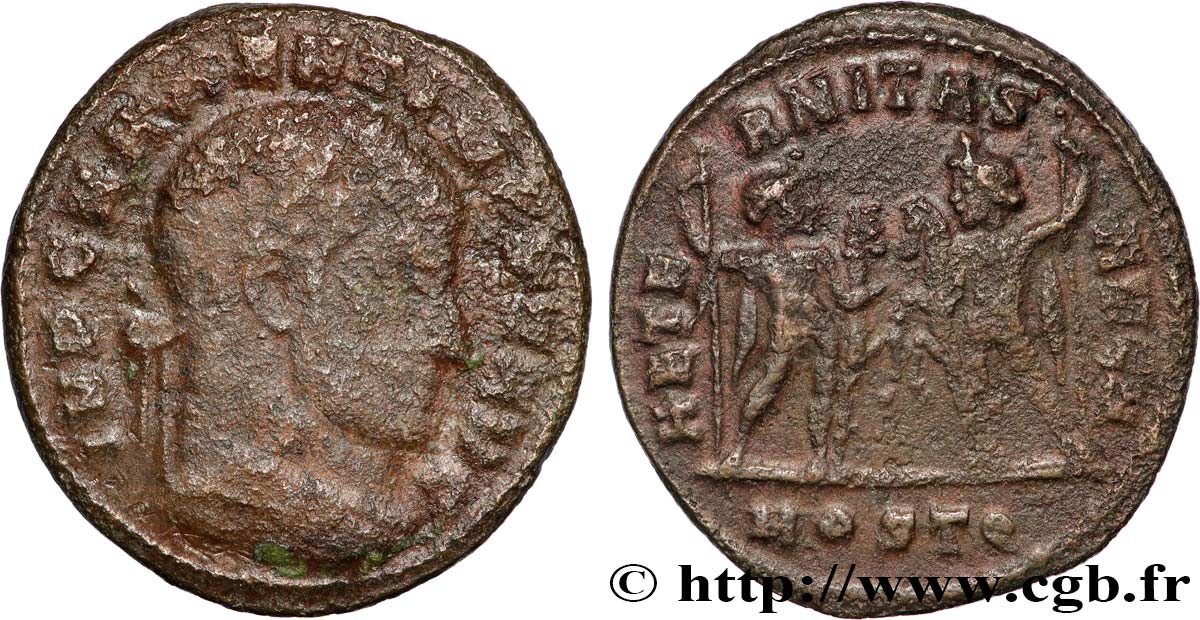 MAXENTIUS Follis ou nummus VF/XF