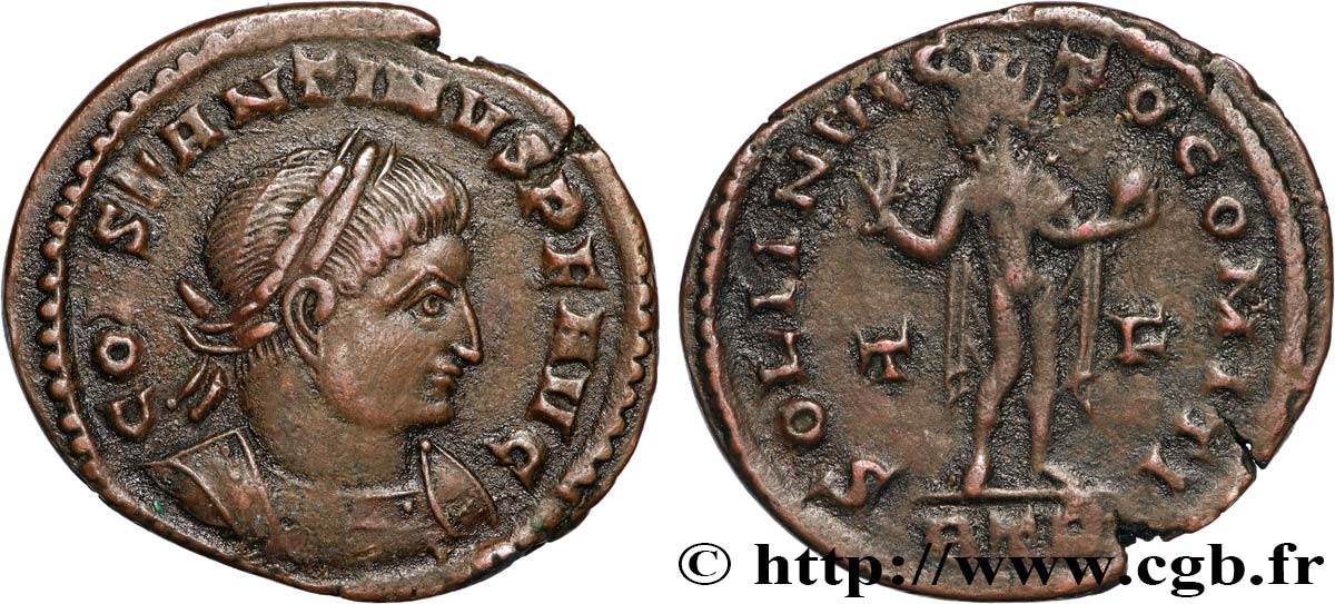 CONSTANTINE I THE GREAT Follis ou nummus AU