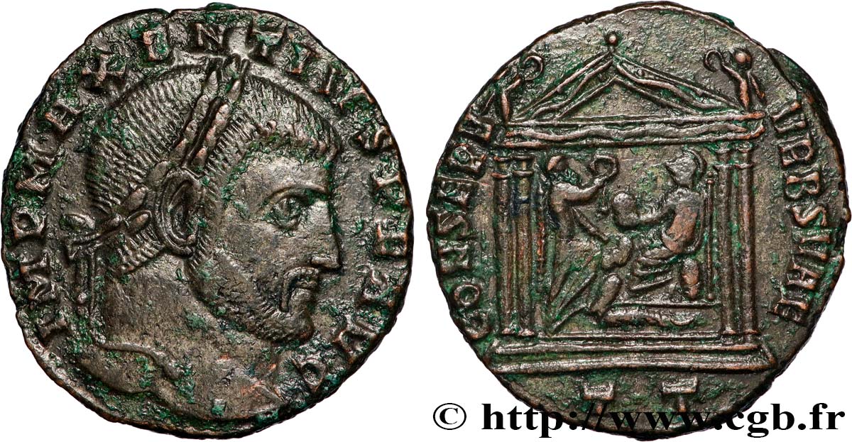 MAXENTIUS Follis ou nummus XF