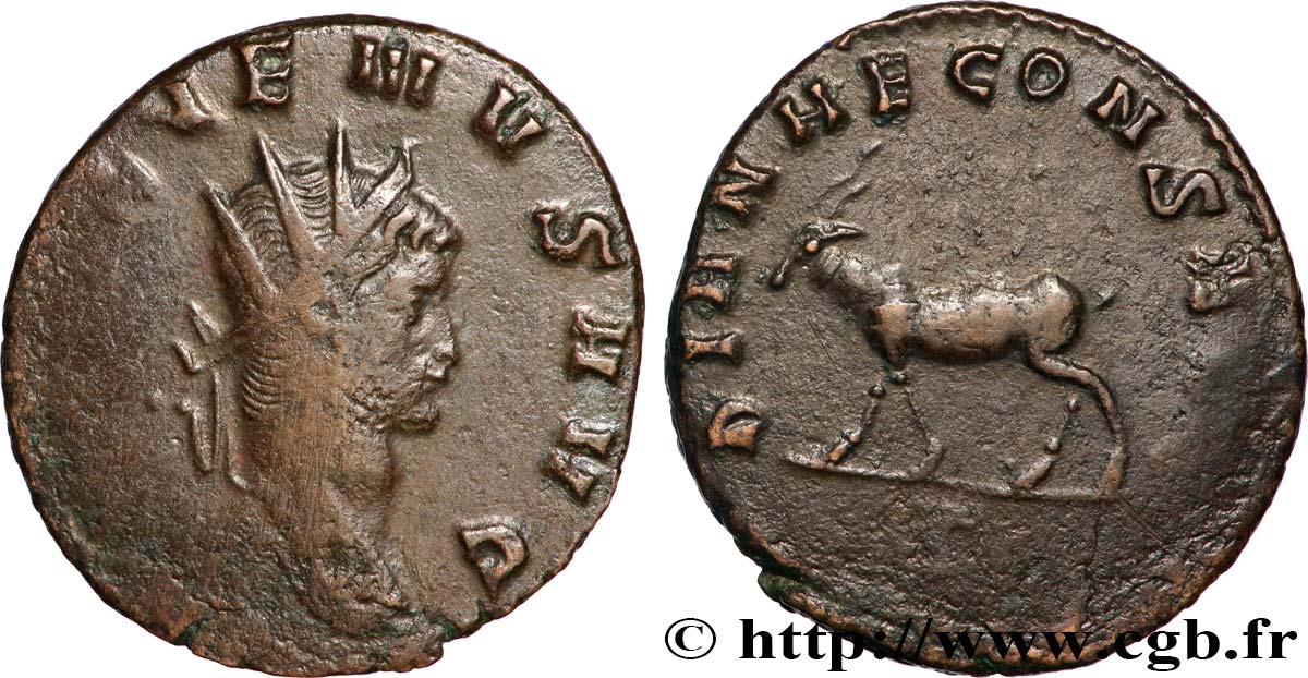 GALLIENUS Antoninien XF