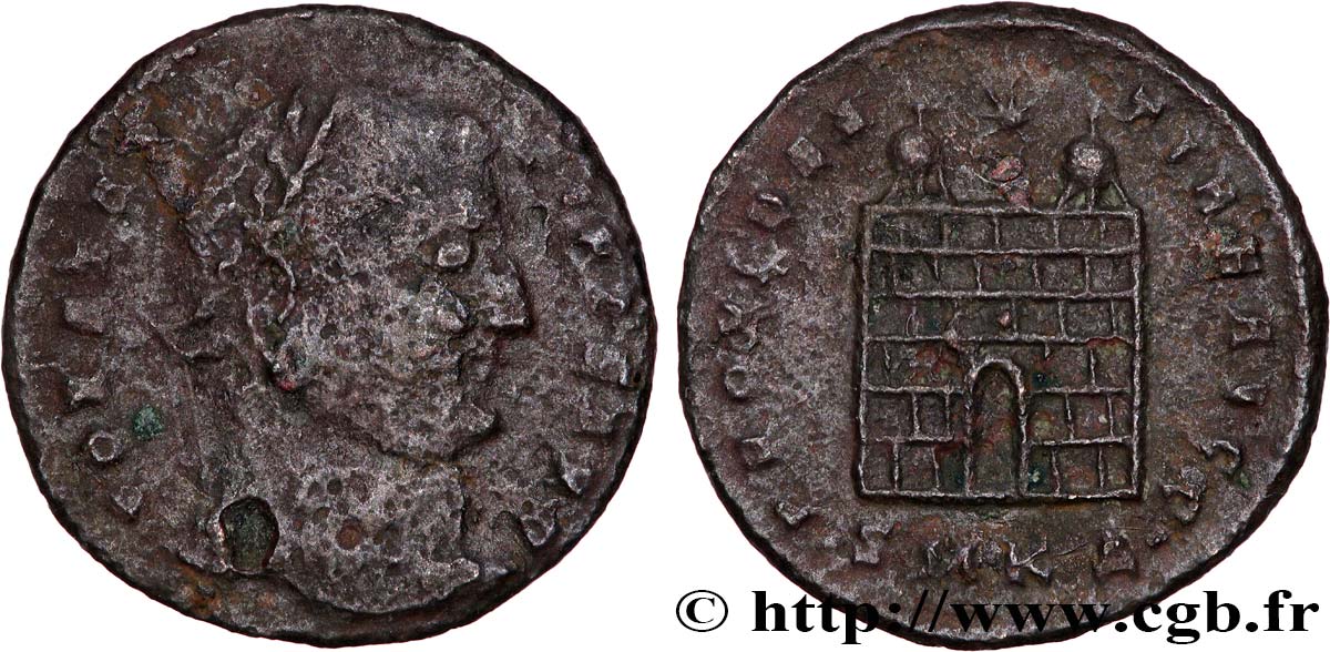 CONSTANTINO I EL MAGNO Centenionalis ou nummus BC+/MBC