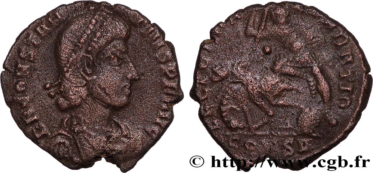 CONSTANTIUS II Maiorina réduite XF/VF