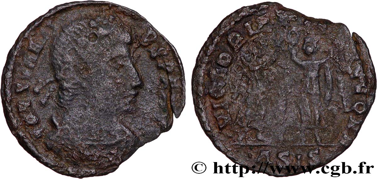 CONSTANTIUS II Centenionalis ou nummus XF