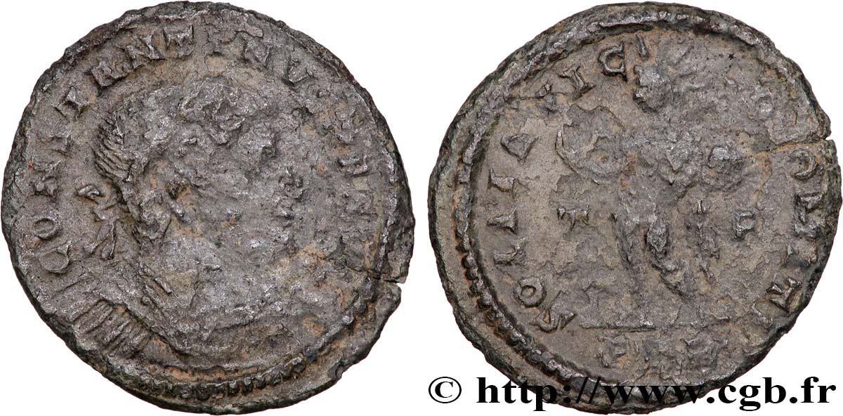 CONSTANTINUS I DER GROßE Follis ou nummus fSS