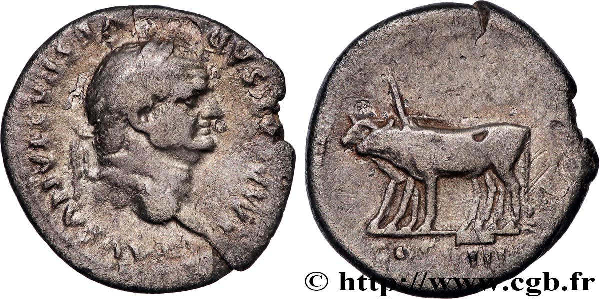 VESPASIANUS Denier SS