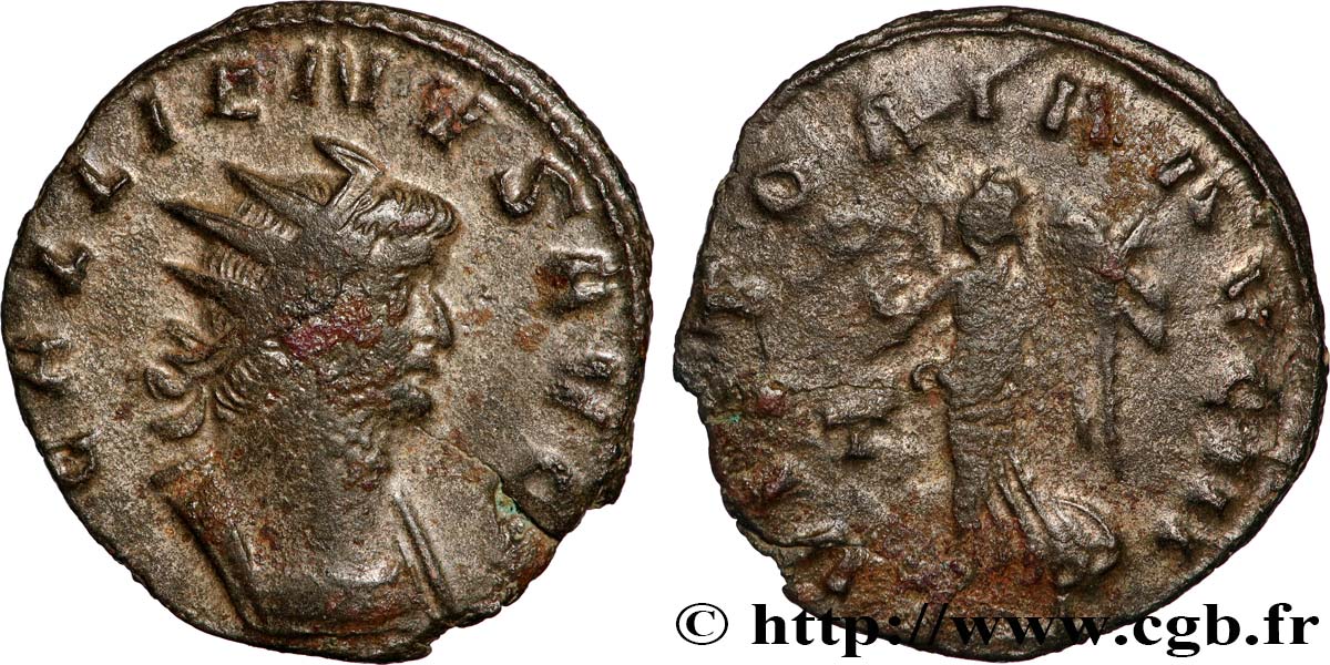 GALLIENUS Antoninien AU/XF