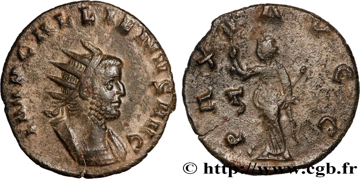 GALLIENUS Antoninien AU/XF