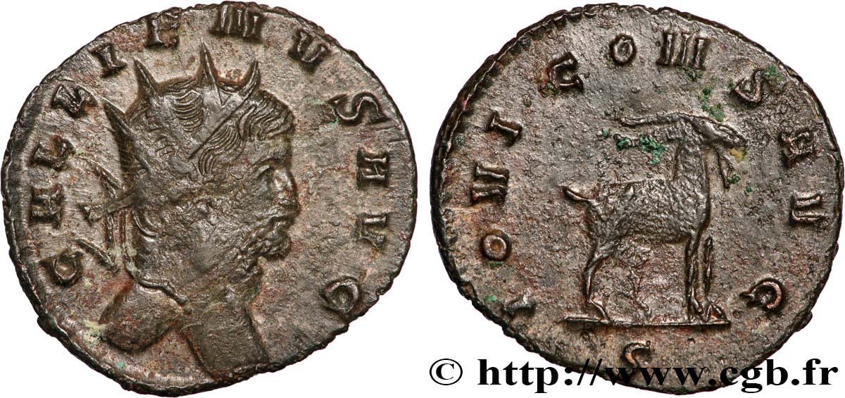 GALLIENUS Antoninien AU/XF