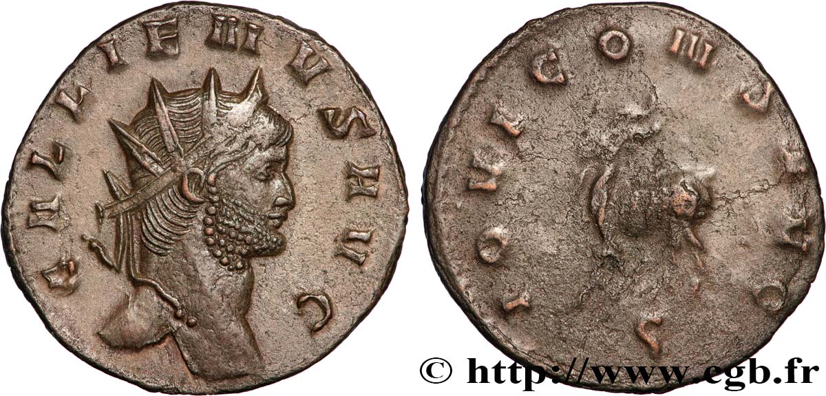 GALLIENUS Antoninien MS/XF