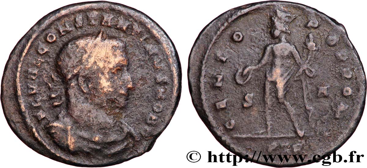 CONSTANTINE I THE GREAT Follis ou nummus XF