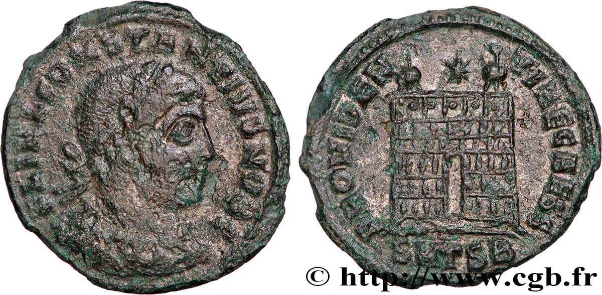 CONSTANTIUS II Centenionalis ou nummus SS