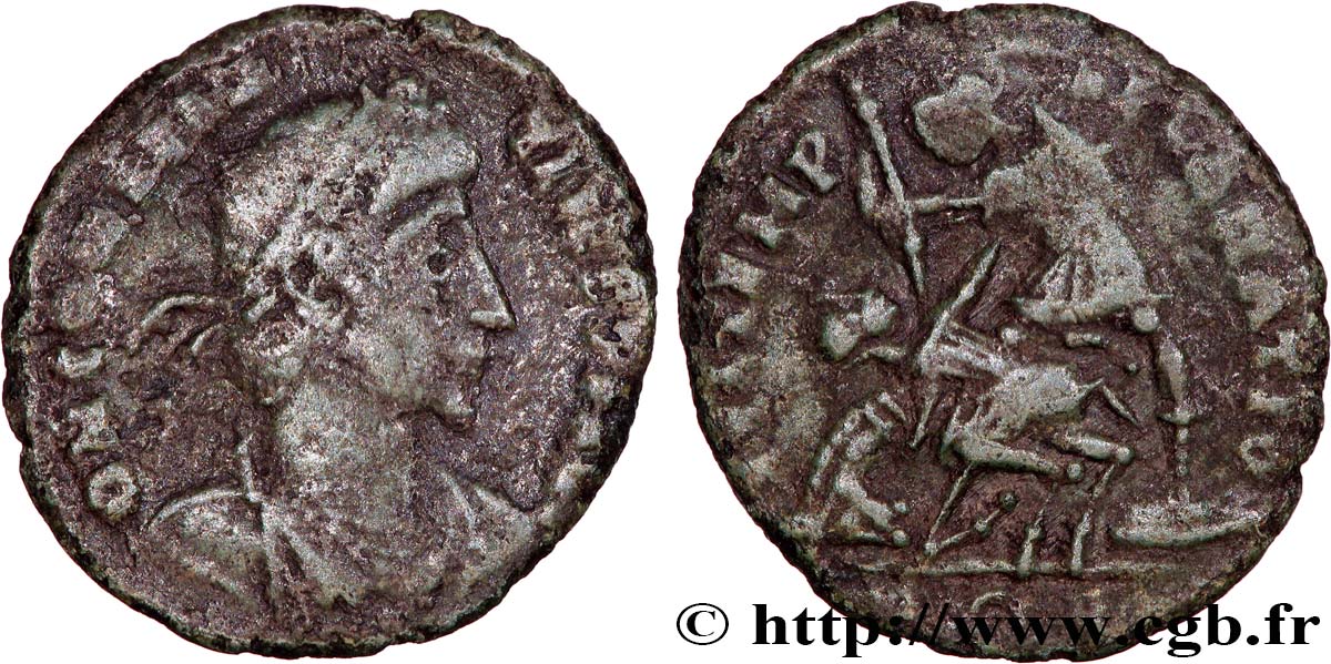 CONSTANTIUS II Maiorina réduite fSS