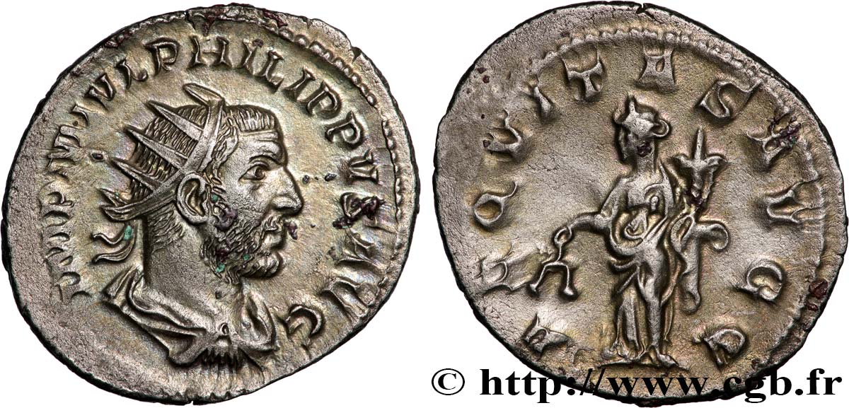 PHILIPPUS Antoninien MS/AU