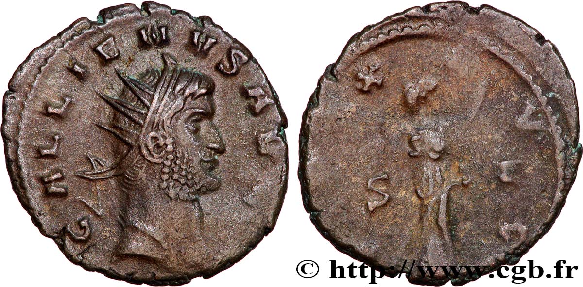 GALLIENUS Antoninien AU/XF