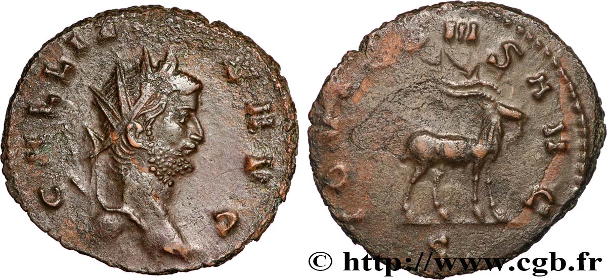 GALLIENUS Antoninien AU/XF