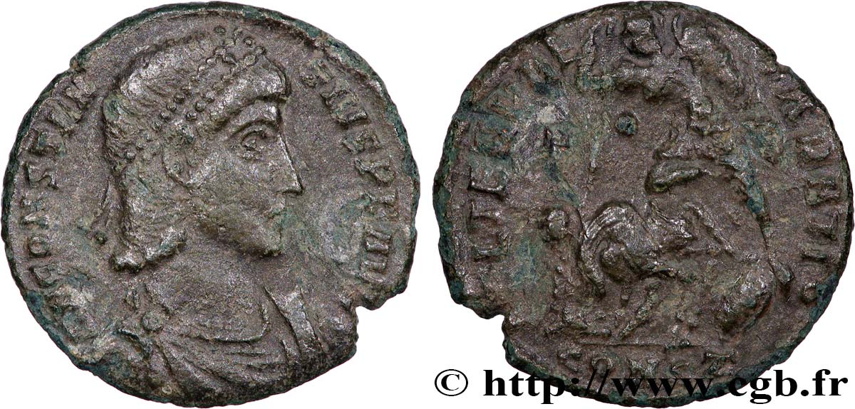 CONSTANTIUS II Maiorina, (MB, Æ 2) SS/fSS