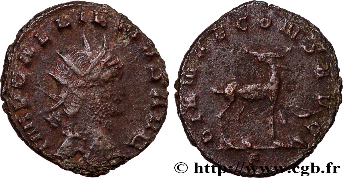 GALLIENUS Antoninien AU/XF