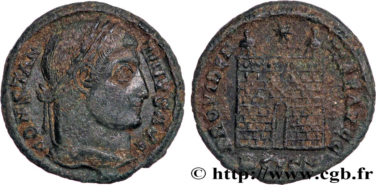 CONSTANTINE I THE GREAT Centenionalis ou nummus XF