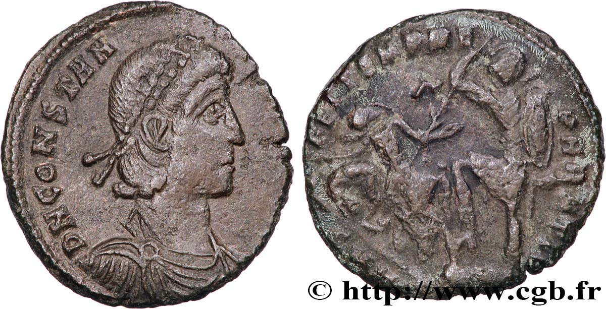 CONSTANTIUS II Maiorina (MB, Æ 2) fVZ/SS