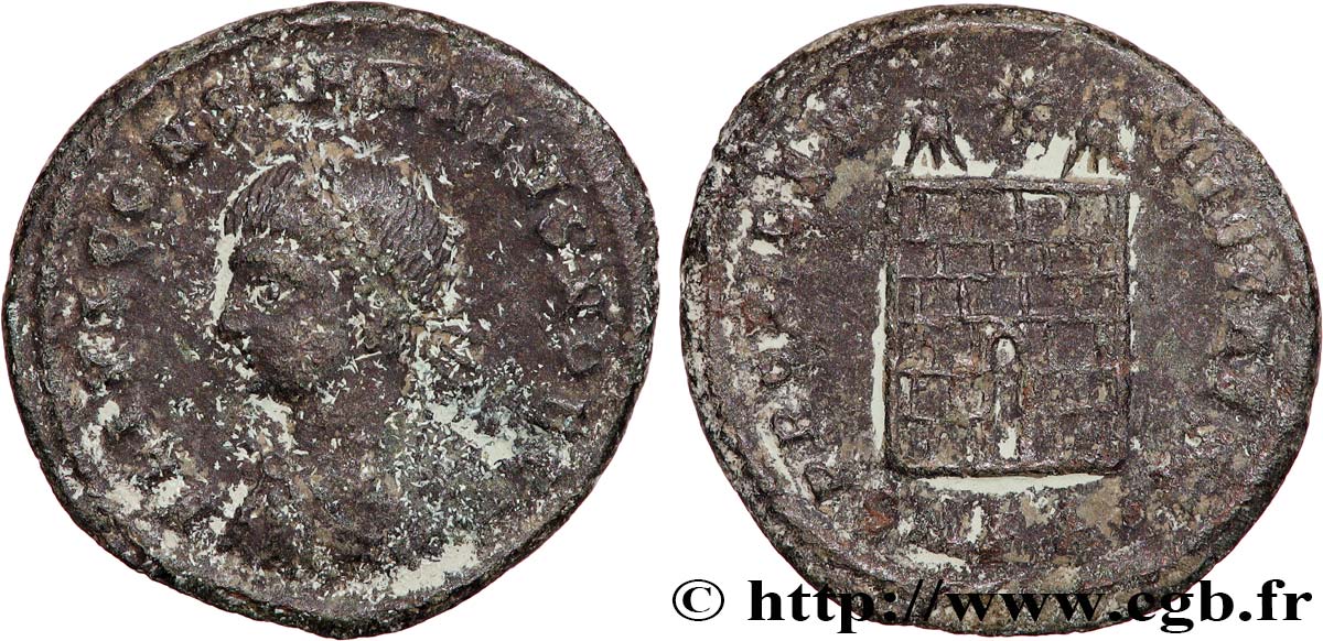 CONSTANTIUS II Centenionalis ou nummus VF