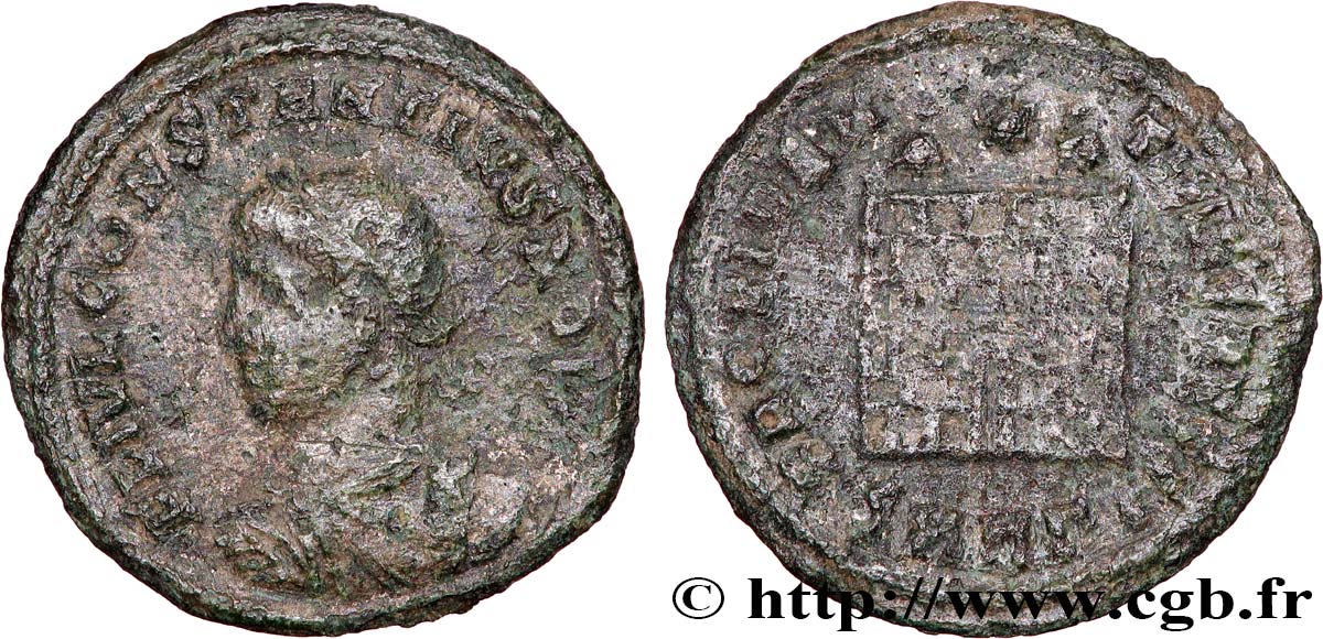 CONSTANTIUS II Centenionalis ou nummus VF