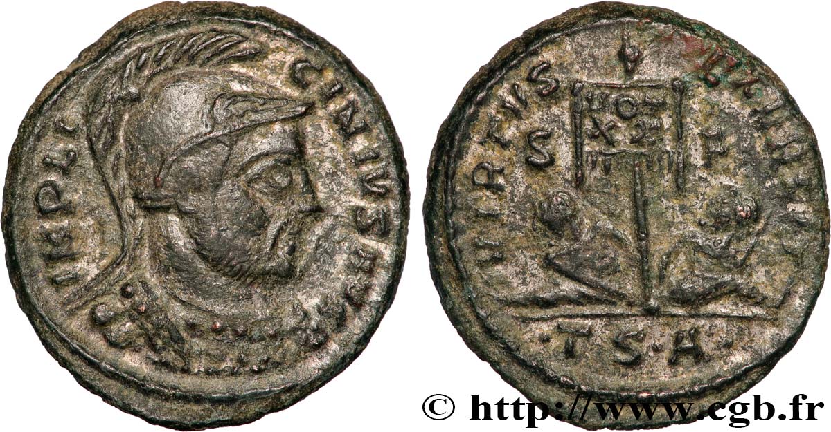 LICINIUS Ier Centenionalis ou nummus TTB