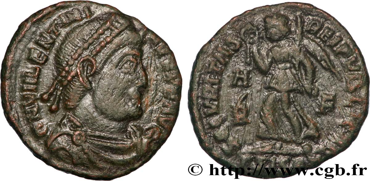 VALENTINIAN I Nummus AU/XF