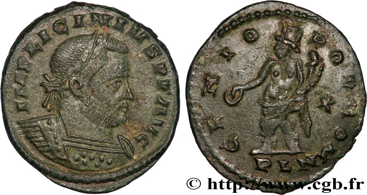 LICINIUS I Follis ou nummus AU