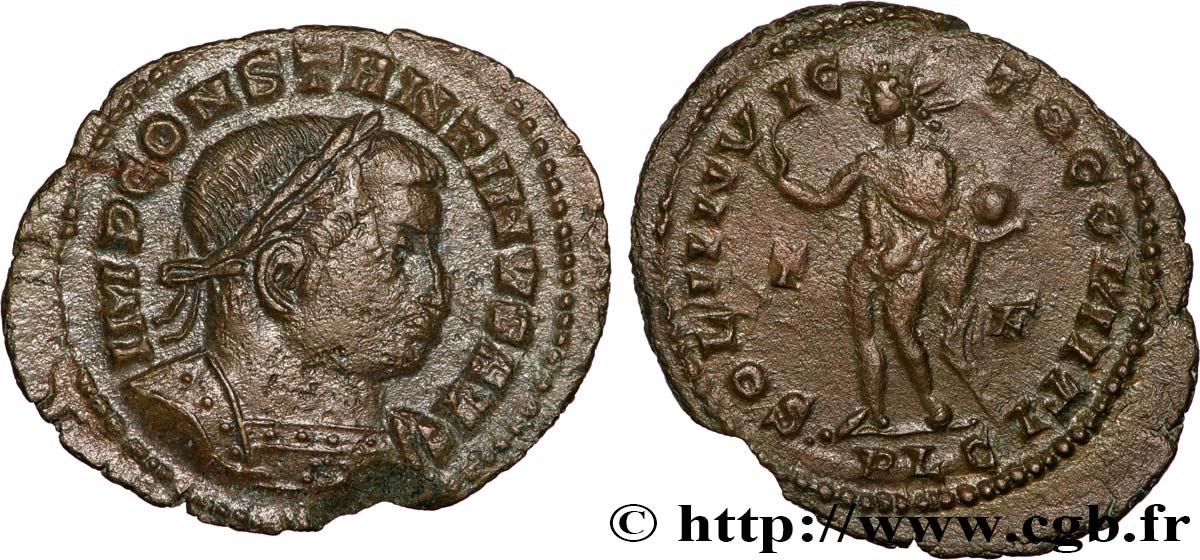 CONSTANTINE I THE GREAT Follis ou nummus XF