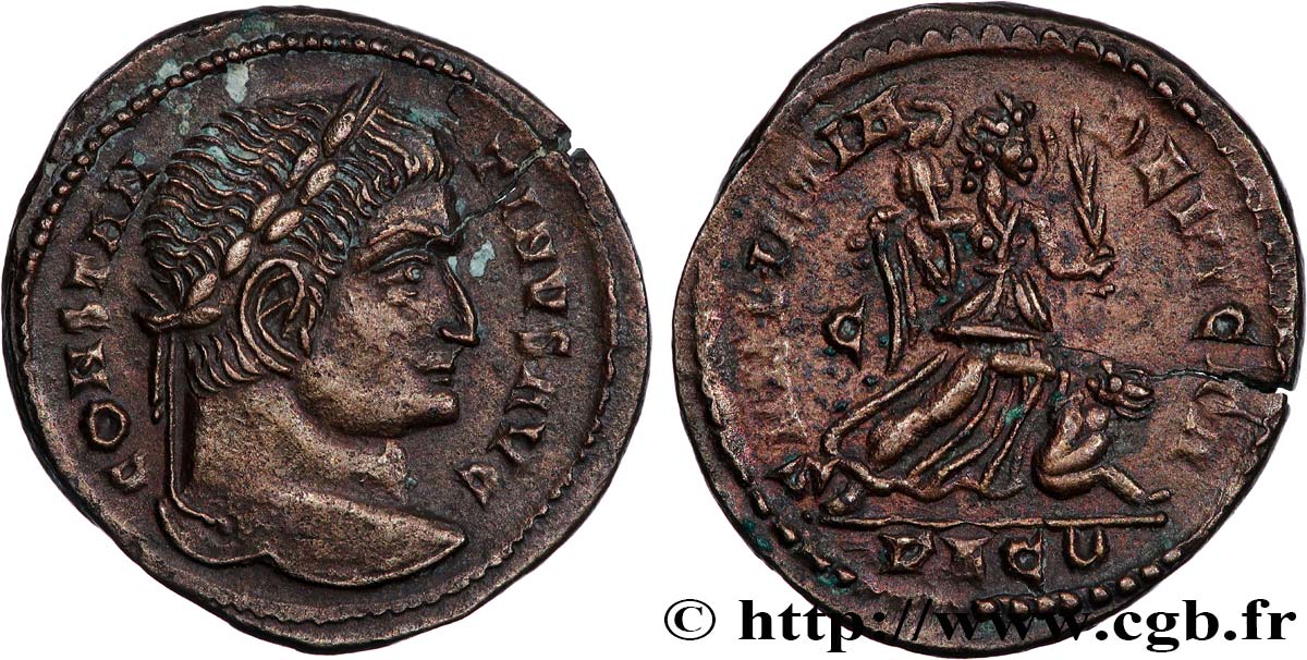 CONSTANTINE I THE GREAT Centenionalis ou nummus MS