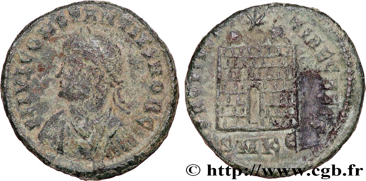 CONSTANTIUS II Centenionalis ou nummus XF