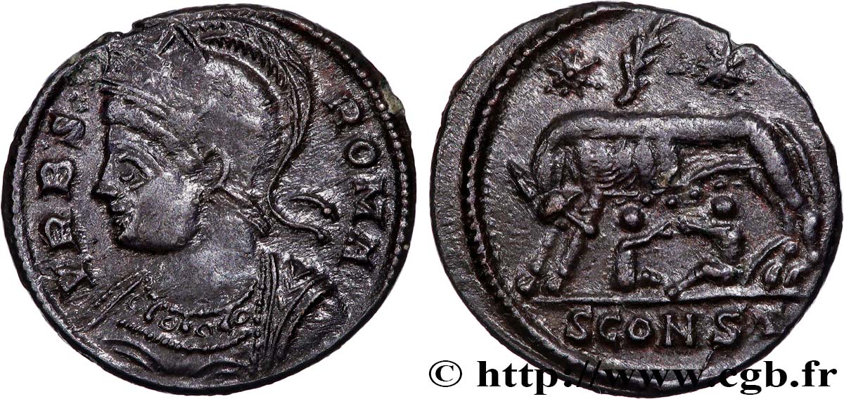 ROME Centenionalis ou nummus TTB+