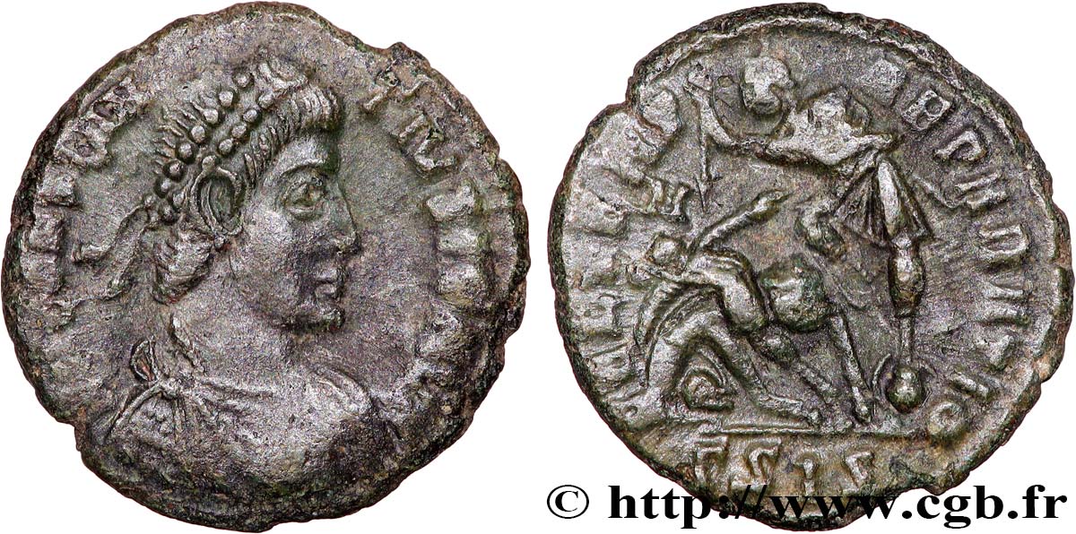 CONSTANTIUS II Maiorina réduite AU/XF