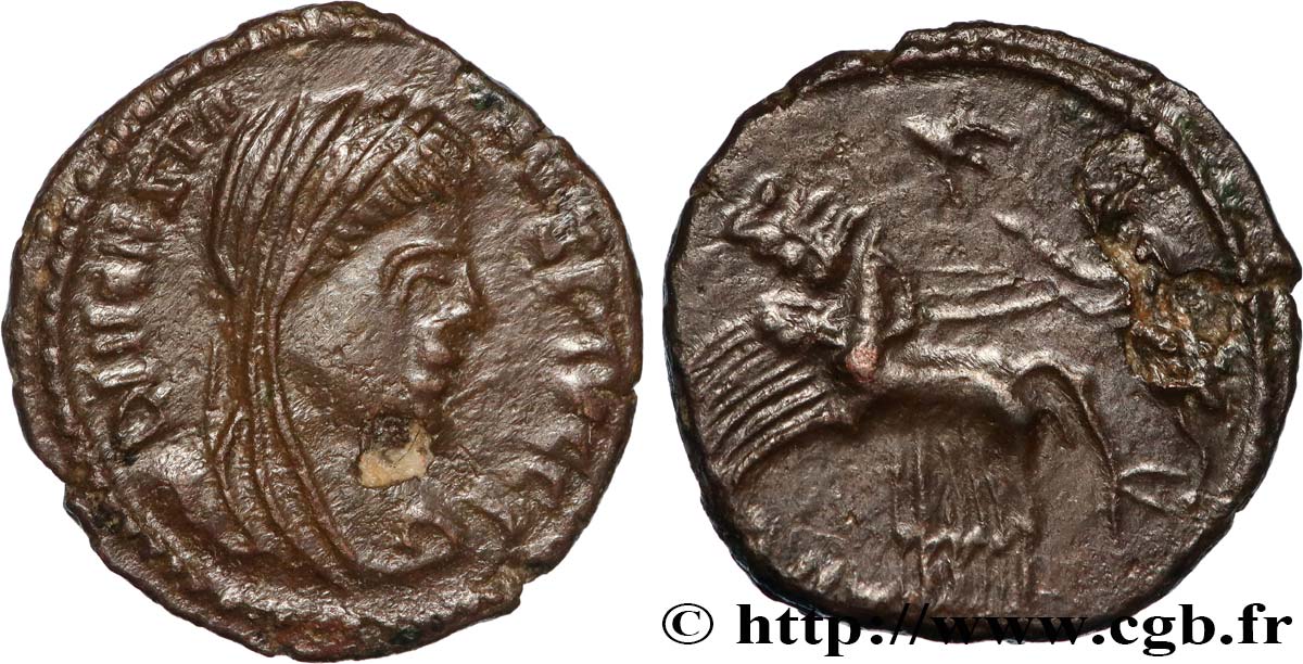 CONSTANTINE I THE GREAT Centenionalis ou nummus AU/XF