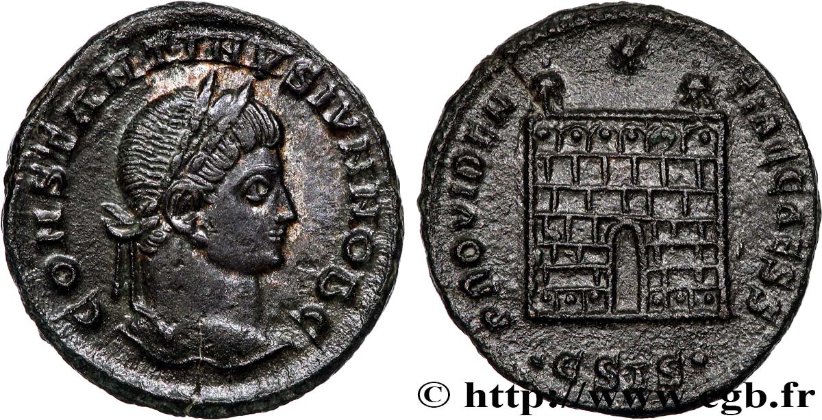 COSTANTINO II Centenionalis ou nummus SPL