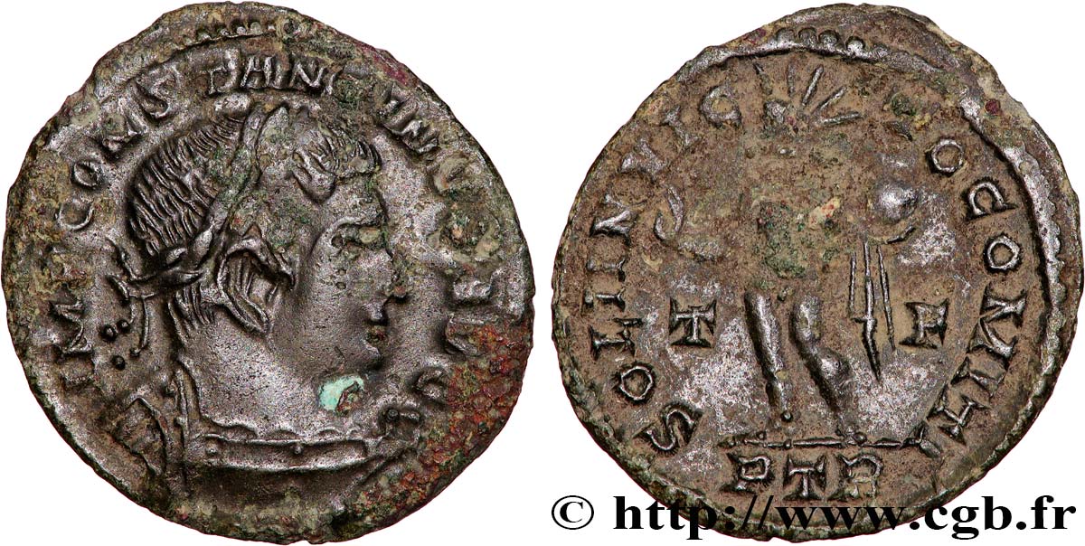 CONSTANTINE I THE GREAT Follis ou nummus AU