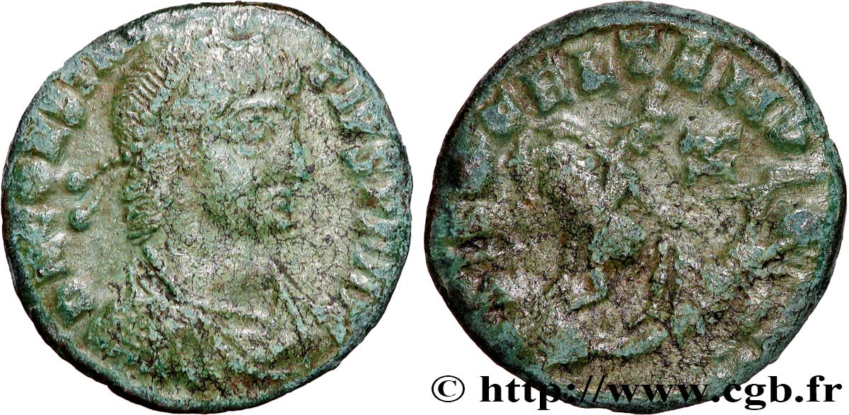 CONSTANTIUS II Maiorina réduite, (PB, Æ 3) SS