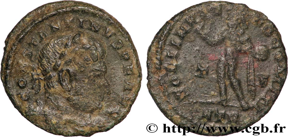 CONSTANTINE I THE GREAT Follis ou nummus VF