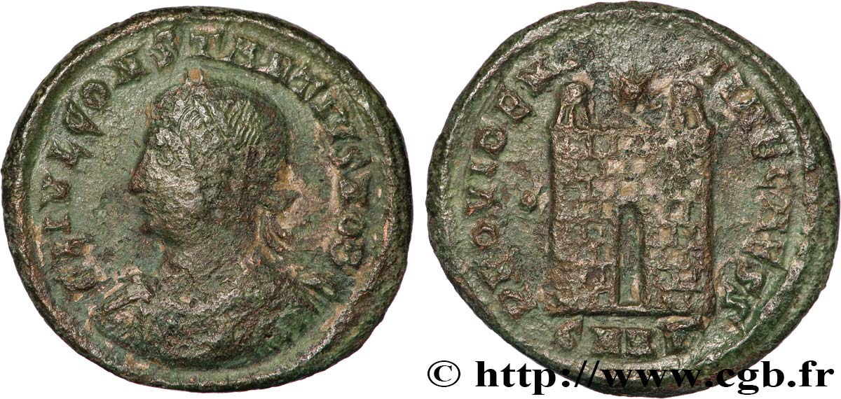 CONSTANTIUS II Centenionalis ou nummus XF