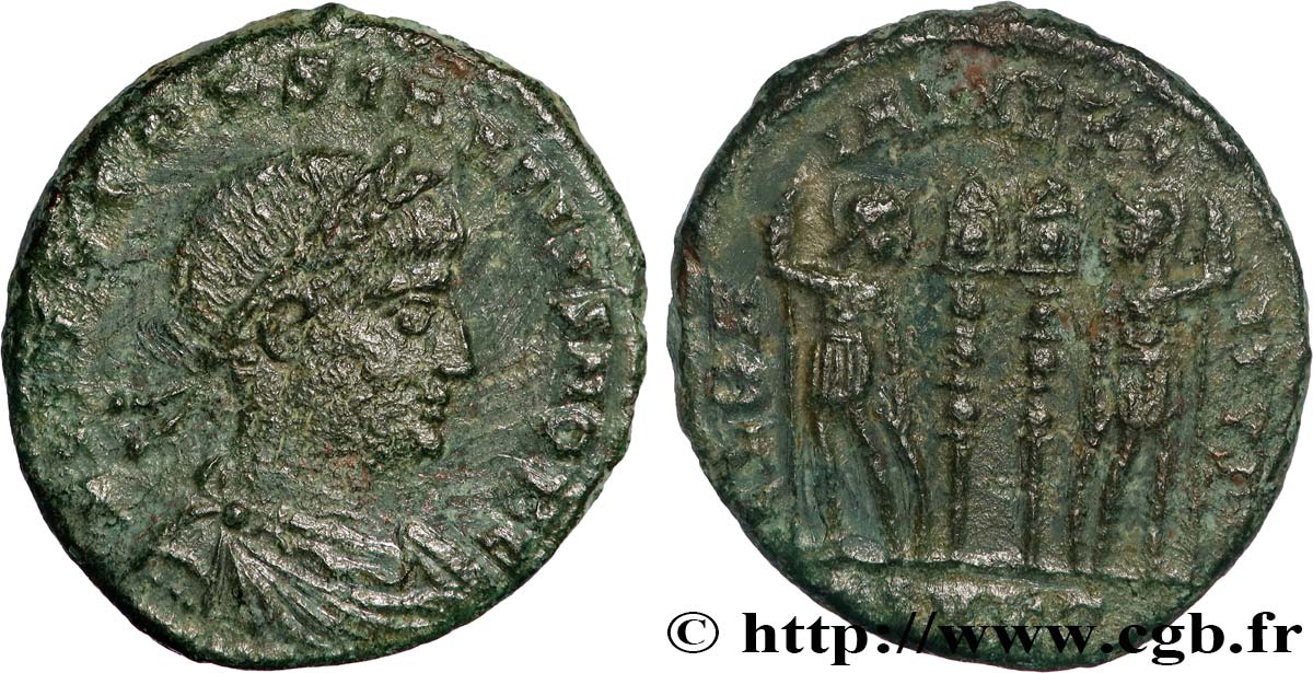 CONSTANTIUS II Centenionalis ou nummus SS