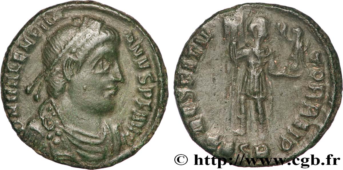 VALENTINIANUS I Demi-maiorina, (PB, Æ 3) fVZ/SS